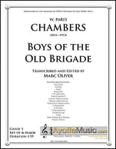 Boys of the Old Brigade Concert Band sheet music cover